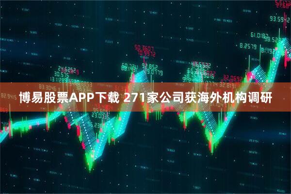 博易股票APP下载 271家公司获海外机构调研